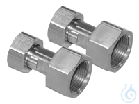 2 Adapters M24x1.5 female to NPT 3/4" female 2 Adapters M24x1.5 female to NPT...