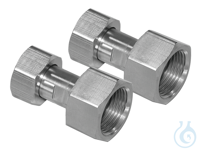 2 adapters M24x1.5 binnen naar NPT 3/4" binnen 2 adapters M24x1.5 binnen naar...