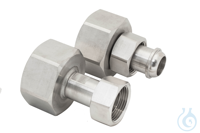 2 Adapters M24x1.5 female to NPT 1" female 2 Adapters M24x1.5 female to NPT...
