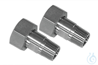 2 Adapters M24x1.5 female to NPT 3/8" male 2 Adapters M24x1.5 female to NPT...