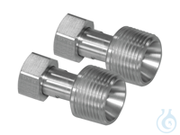 2 Adapters M24x1.5 female to NPT 1" male 2 Adapters M24x1.5 female to NPT 1"...