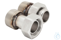 2 adapters M38x1,5 binnen/NPT 1 1/4" buiten 2 adapters M38x1,5 binnen/NPT 1...