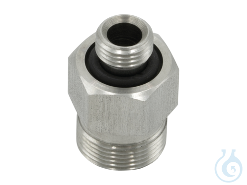 Adapter for metal tubing M10x1 male to M16x1 male