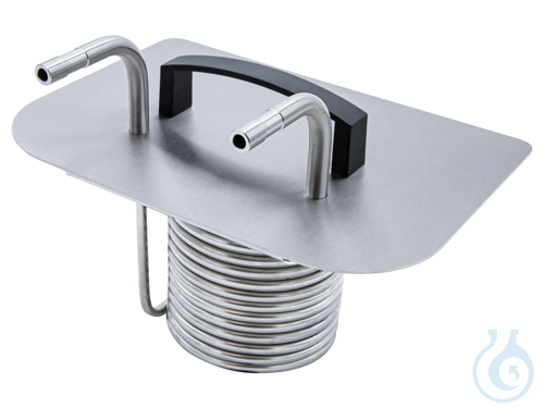 Baddeckel mit eingebautem Waermetauscher