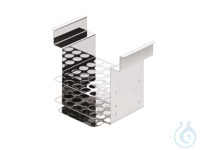 Roestvrijstalen reageerbuisinzet, tot +150 °C, voor 30 reageerbuizen 100 x 17...