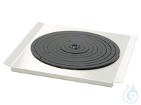 Flat bath cover PURA 10  with 1 opening 190 mm dia. and set of rings Flat...
