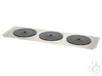 Flache Abdeckung mit Ringsätzen für PURA 30 Flache Badabdeckung für PURA 30 mit 3 Öffnungen 190...