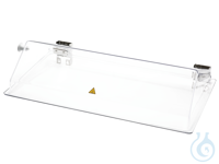 Aufklappbare Badabdeckung PURA 22 Aufklappbare, transparente Badabdeckung für...