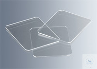 Deckgläser für Zählkammern und Hämacytometer 30x30 mm, Stärke ca. 0,4 mm, für...