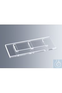 Zählkammern McMaster mit 2 Feldern, 75x32 mm, zur Zählung von Wurmeiern, geeignet für feste...