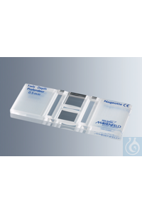 Zählkammern Nageotte, CE, aus optischem Spezialglas, mit doppelter Netzteilung, Tiefe 0,5 mm, mit...