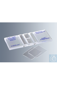 Zählkammern Petroff 0,02 mm, dunkellinig, CE (System Neubauer-improved mit Sondertiefe) mit...