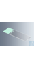 Objektträger UniMark&reg; grün, Kanten geschnitten mit grünem Schriftfeld, ca. 76x26x1 mm, mit...