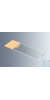Objektträger UniMark&reg; orange, Kanten geschnitten mit orangefarbenem Schriftfeld, ca. 76x26x1...