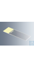Objektträger UniMark&reg; gelb, Kanten geschliffen mit gelbem Schriftfeld, ca. 76x26x1 mm, mit...