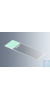 Objektträger UniMark&reg; grün, Kanten geschliffen mit grünem Schriftfeld, ca. 76x26x1 mm, mit...