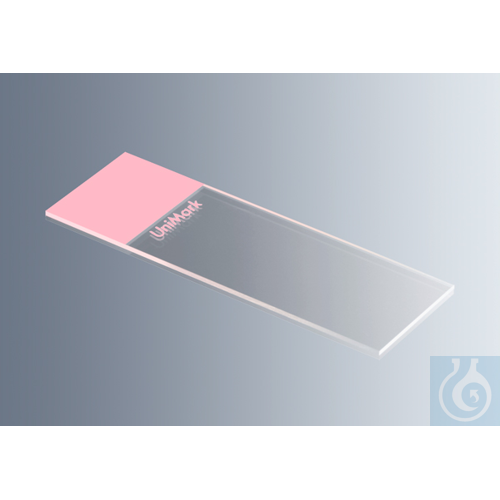 Objekttraeger UniMark&reg; rosa, Kanten geschli...
