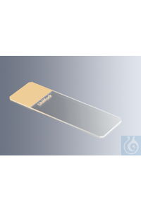 2Artikel ähnlich wie: Objektträger UniMark&reg; orange, Kanten geschliffen mit orange-farbenem...