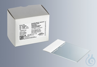 Objektträger HistoBond&reg;+SX weiß, 76x51 mm mit adhäsiven Oberflächen zur...