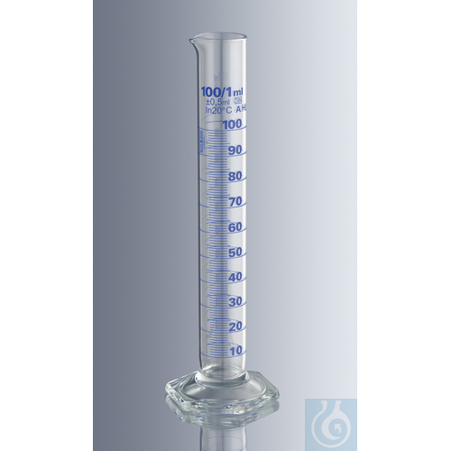 Messzylinder 50:1 ml, Klasse A,