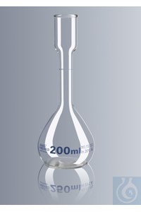 2Benzer ürünler Kohlrausch volumetric flasks 100 ml, for sugar analysis, wide mouth for easy...