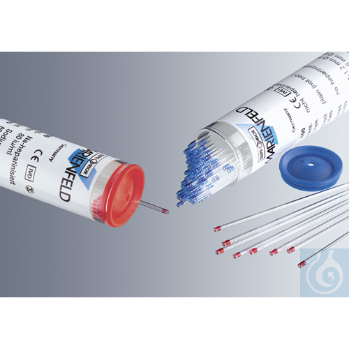Microhaematocrit capillary tubes 75 &micro;l,