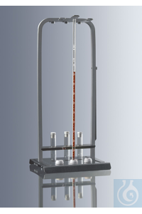 Blood sedimentation stands acc. to Westergren for 10 tests, made of stainless steel, clamp is...