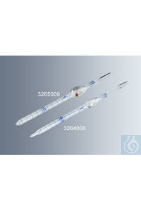 Blood diluting pipettes acc. to Thoma, for white blood corpuscles (leucocytes), proportion of...