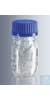 Laboratory bottles 100 ml, borosilicate glass 3.3 Simax&reg; , clear glass, plastic coated, in...