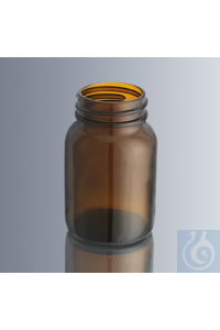 Gewindeflaschen 50 ml, hergestellt aus Glas der 3. hydrolytischen Klasse, autoklavierbar,...