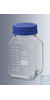 Vierkant-Laborflaschen 500 ml, Borosilikatglas 3.3 Simax, Klarglas, gemäß ISO 4796-1, mit...