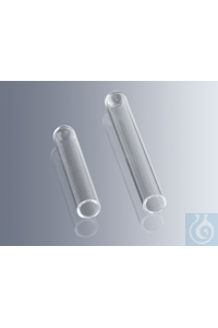 Durham Röhrchen 35x6 mm, aus Natron-Kalk-Glas, mit rundem Boden, mit geradem Rand, ungraduiert,...