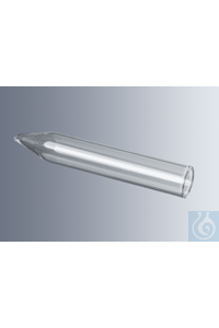 Zentrifugengläser, ca. 10 ml Inhalt, ungraduiert, Sodakalkglas, mit geradem Rand, spitzkonisch,...