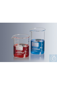 Bekerglas 5 ml, lage vorm,