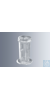 Staining jars acc. to Coplin, made of heavy-walled soda lime glass (pressed glass), for up to 10...