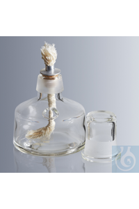 Spirituslampen, hergestellt aus Natron-Kalk-Glas, Inhalt ca. 100 ml, ohne...