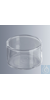 Kristallisierschalen 40x25 mm (Ø x H), 15 ml ohne Ausguss, Borosilikatglas 3.3, zylindrische...