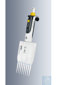 Transferpette&reg; S -12 Mehrkanal 5-50 µl Typ Variabel 
Komfortable Einhandbedienung: Volumen...