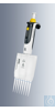 Transferpette&reg; S -12 multichannel 5-50 µl variable type 
comfortable one-hand operation:...