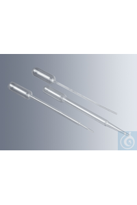 Transfer pipettes micro, ungraduated, made of polyethylene, length approx. 150 mm, non-sterile,...