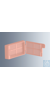 Embedding cassettes Biopsy, pink, made of high-quality, technical plastic (POM), perforation with...