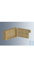 Embedding cassettes Biopsy, beige, made of high-quality, technical plastic (POM), perforation...