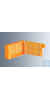 Embedding cassettes Biopsy, orange, made of high-quality, technical plastic (POM), perforation...