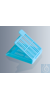 Embedding cassettes Universal, light blue made of high-quality, technical plastic (POM), bottom...