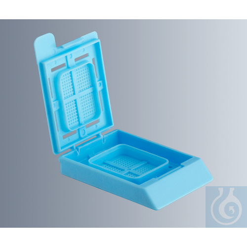 Embedding cassettes BioNet, light blue,