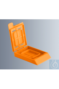 Einbettkassetten BioNet, orange, hergestellt aus hochwertigem, technischem...