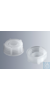 Screw caps GL 14, made of transparent polyethylene (PE-LD), material considered harmless,...