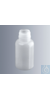 Gewindeflaschen 500 ml, Weithals, aus transparentem Polyäthylen (PE-LD), lebensmittelrechtlich...