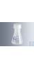Erlenmeyerkolben 75 ml, aus transparentem Polypropylen, mit Gewinde GL 45 und Schraubkappe, mit...