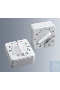 Kurzzeitmesser 0-60 Minuten, mechanischer Kurzzeitmesser mit Count-Down und Alarm bei Erreichen...